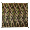 Bâche Terrain Ultra-light 2 x 2 m Ripstop TOE Camouflée C.E.