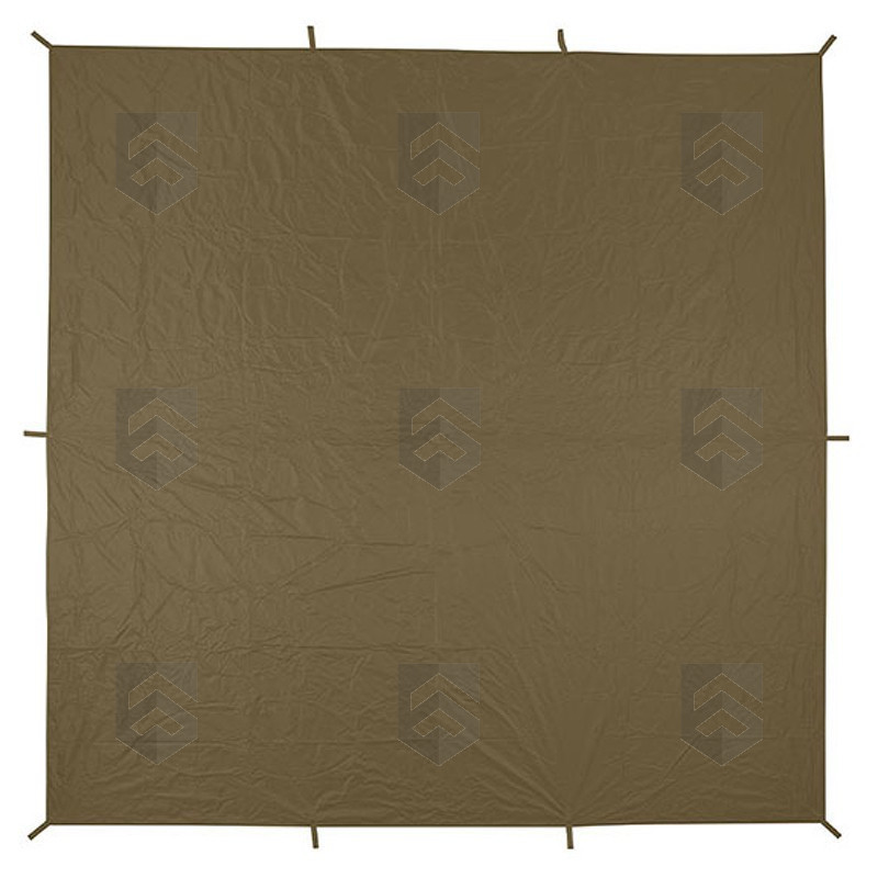 Bâche Terrain Ultra-light 3 x 3 m Ripstop TOE Vert OD
