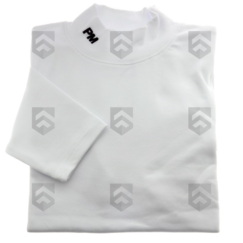 Sous-Pull Police Municipale DMB col montant Blanc