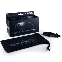 Pack Lunettes Balistiques Saber Adv Tan WILEY X Incolore/Ambré/Fumé
