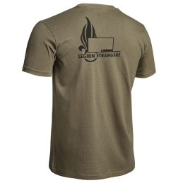 T-shirt Imprimé Légion A10 Equipement Vert OD
