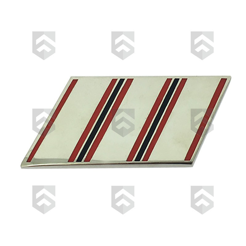 Grades Métalliques de Tricorne Sapeur Pompier