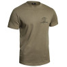 T-shirt Imprimé Armée de Terre A10 Equipement Vert OD