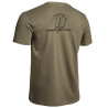 T-shirt Imprimé Armée de Terre A10 Equipement Vert OD