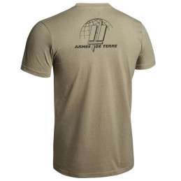 T-shirt Imprimé Armée de Terre A10 Equipement Tan