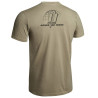 T-shirt Imprimé Armée de Terre A10 Equipement Tan