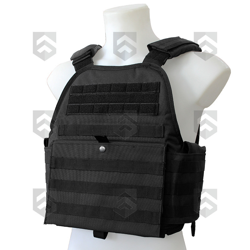 Gilet Porte-plaques Balistiques Miltec Noir