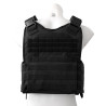 Gilet Porte-plaques Balistiques Miltec Noir