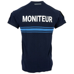 T-shirt Police Municipale MMA Airflow DMB Bleu Marine