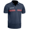 Polo ASVP Respirant GPB Manches Courtes Bleu Marine PM ONE