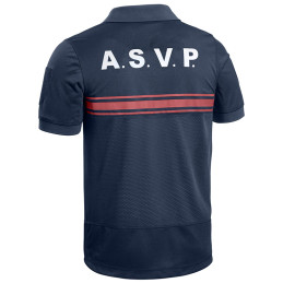 Polo ASVP Respirant GPB Manches Courtes Bleu Marine PM ONE