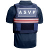 Polo ASVP Respirant GPB Manches Courtes Bleu Marine PM ONE