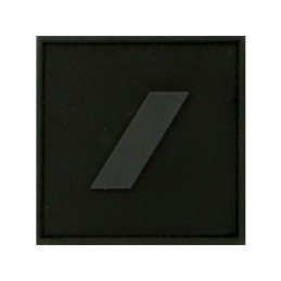 Grades Gendarmerie Nationale basse visibilité Noir Gomme 3D
