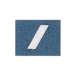 Grades CRS Souples Brodés sur Drap Bleu Gris