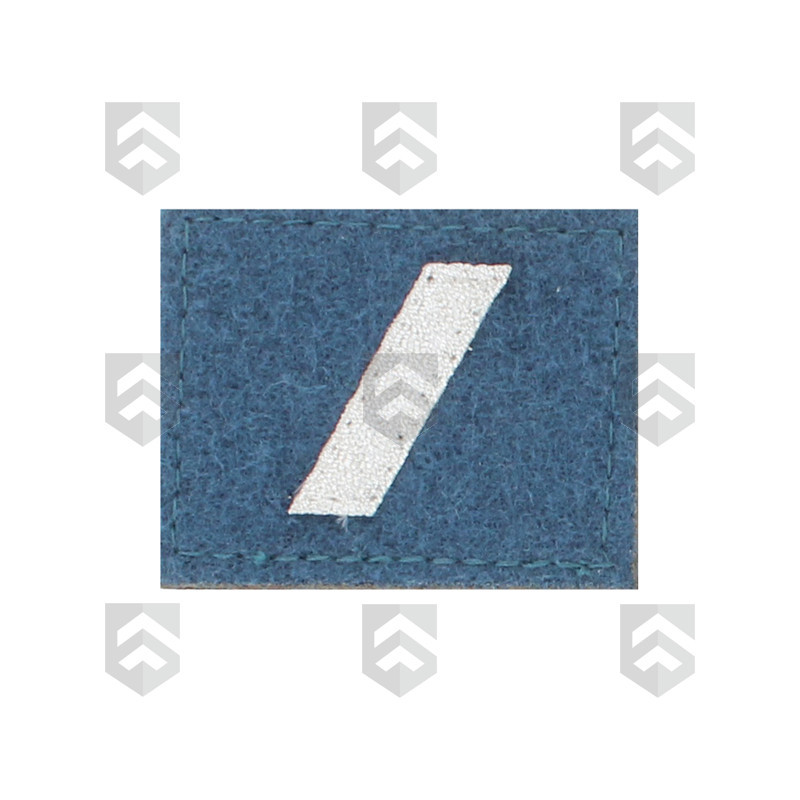 Grades CRS Souples Brodés sur Drap Bleu Gris