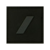 Grades Police Nationale basse visibilité Noir Gomme 3D