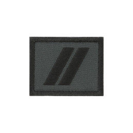 Grades Police Nationale Souples Brodés Basse Visibilité Noir