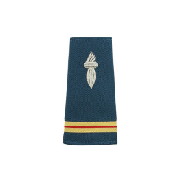 Fourreaux d'épaules CRS Souples Brodés sur Drap Bleu (x2)