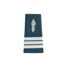 Fourreaux d'épaules CRS Souples Brodés sur Drap Bleu (x2)