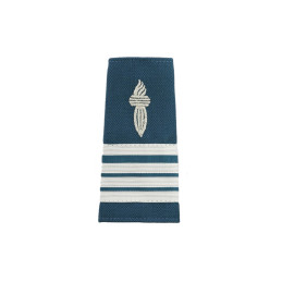 Fourreaux d'épaules CRS Souples Brodés sur Drap Bleu (x2)
