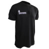 T-shirt Imprimé Gendarmerie Equipe Cynophyle Noir Respirant avec supports Velcro