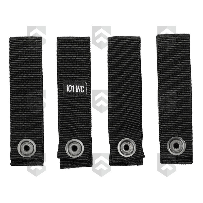 Lot de 4 sangles Velcro MOLLE 101 INC