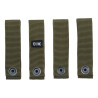 Lot de 4 sangles Velcro MOLLE 101 INC
