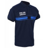 Polo Police Municipale Double Face Manches Courtes DMB Bleu Marine