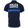 Polo Police Municipale Double Face Manches Courtes DMB Bleu Marine