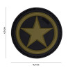 Patch 3D USA Star