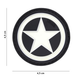 Patch 3D USA Star