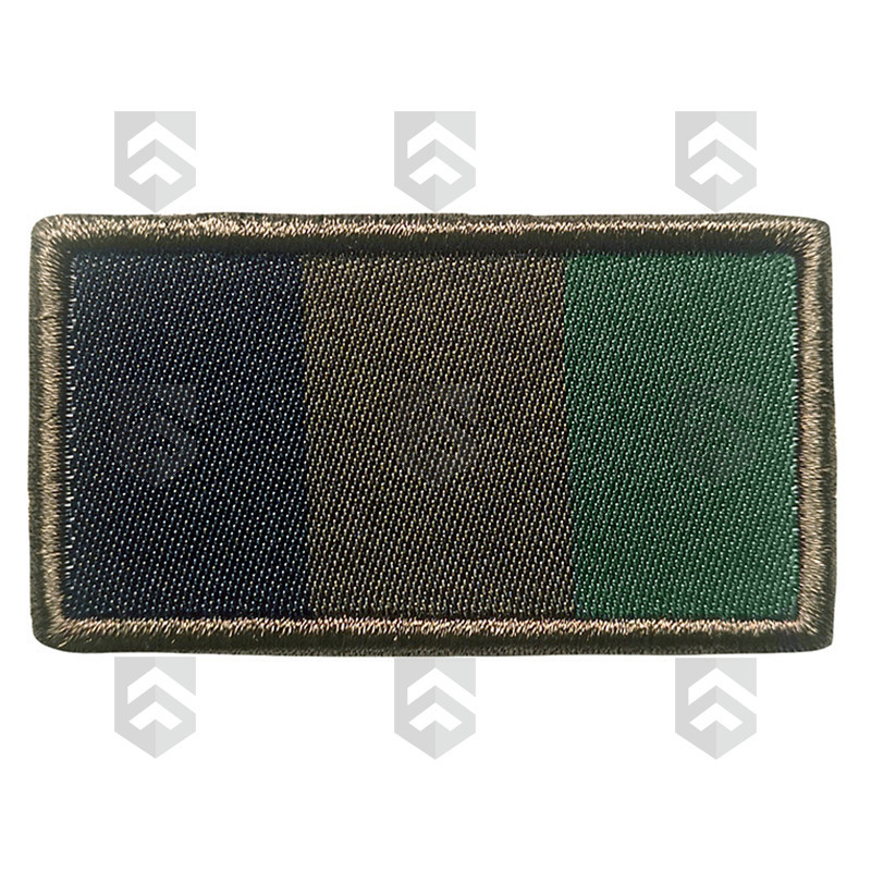 Patch Drapeau Français Brodé Rectangulaire