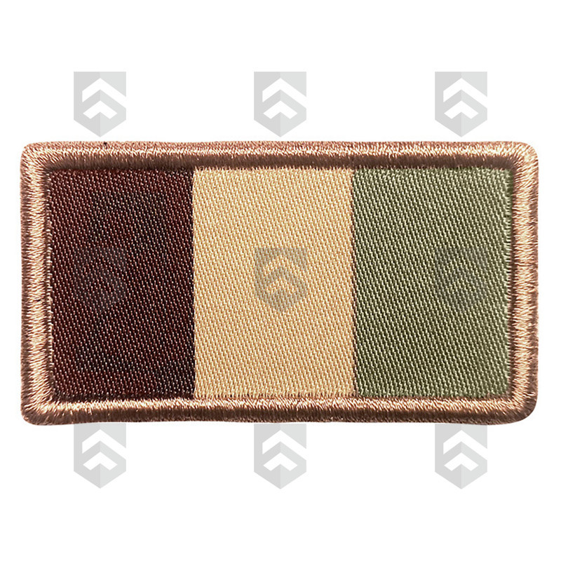Patch Drapeau Français Brodé Rectangulaire