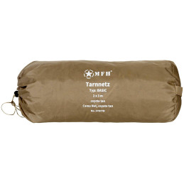 Filet de Camouflage Militaire Sable BASIC MFH 2 x 3 m