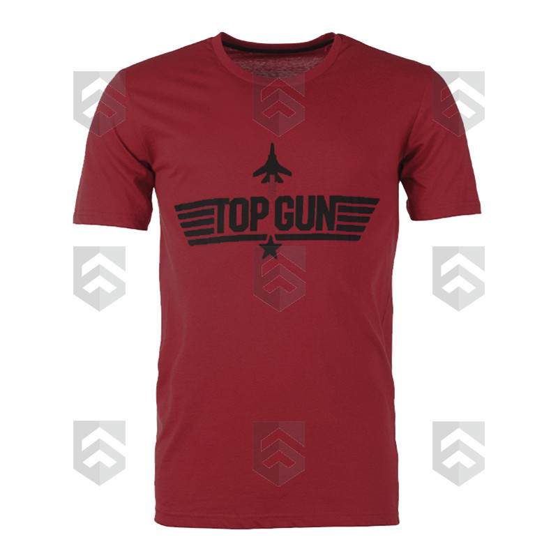 T-shirt MC Top Gun Miltec Rouge