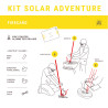 Matériel de Survie Solaire ADVENTURE KIT Solar Brother