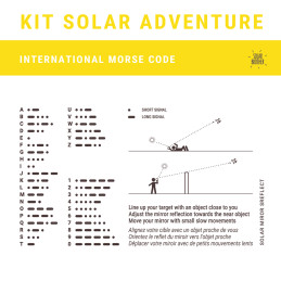 Matériel de Survie Solaire ADVENTURE KIT Solar Brother