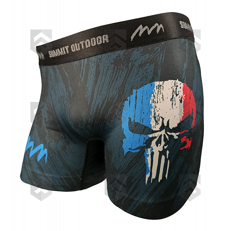 Boxer Sublimé Punisher Summit Outdoor Tricolore