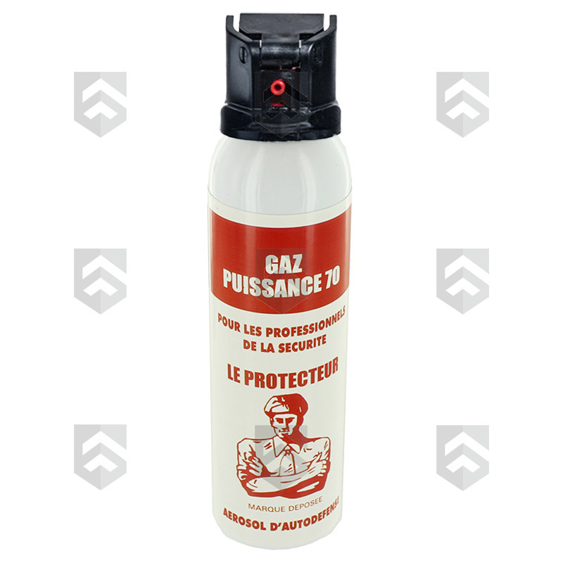 Aérosol de Défense Gaz CS 100 ml Le Protecteur