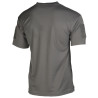 T-shirt Tactique Respirant Quickdry Miltec Gris