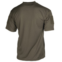 T-shirt Tactique Respirant Quickdry Miltec Vert OD
