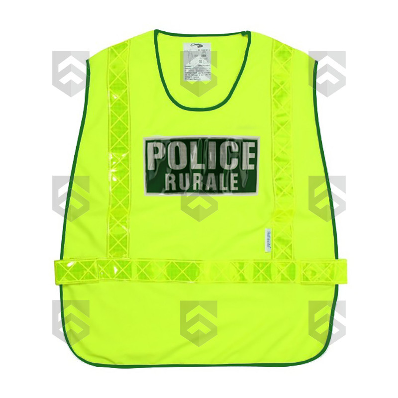 Chasuble Fluo Police Rurale unicolore