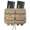 Porte-Chargeur M4/AR15 Double Bungy 8BL Vega Tan