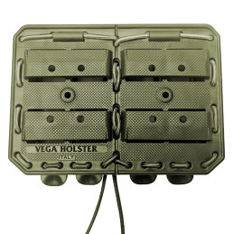 Porte-Chargeur M4/AR15 Double Bungy 8BL Vega Vert OD