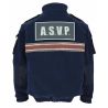 Blouson polaire ASVP TEDDY V2 DMB avec bandes bordeaux