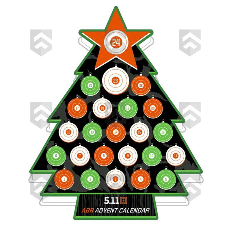 Calendrier de l'Avent 5.11 "Sapin Merry Mission"