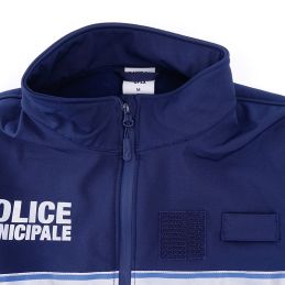Veste Softshell 2 en 1 Police Municipale Patrol Manches Amovibles
