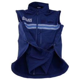 Veste Softshell 2 en 1 Police Municipale Patrol Manches Amovibles