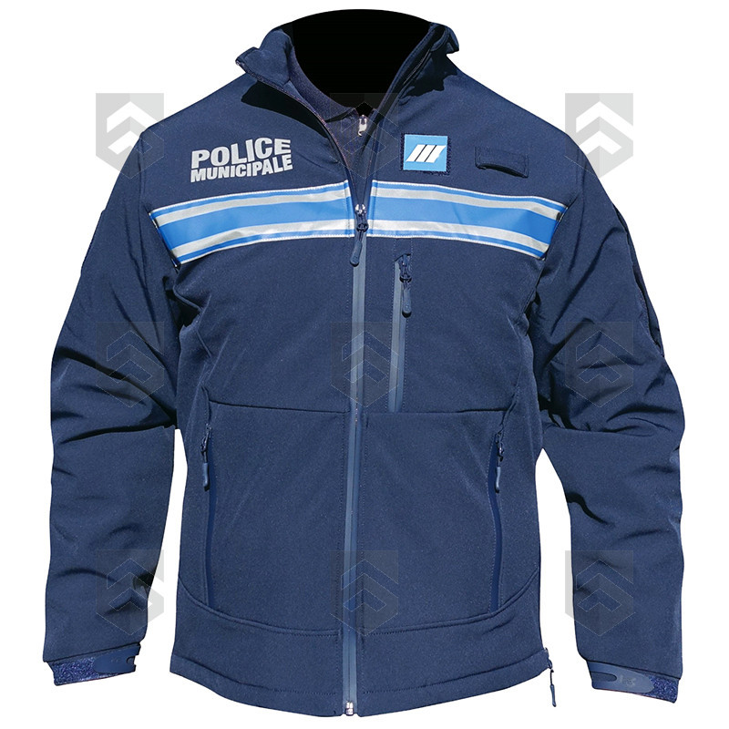 Blouson Softshell Police Municipale Patrol Grand Froid