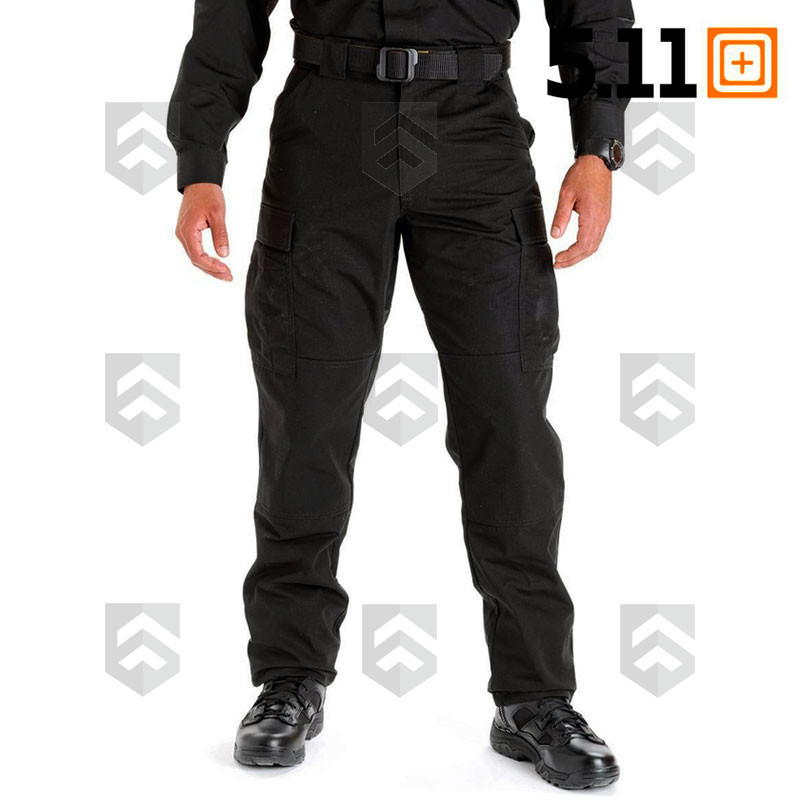 Vue de face du Pantalon Stryke TDU 5.11 Noir